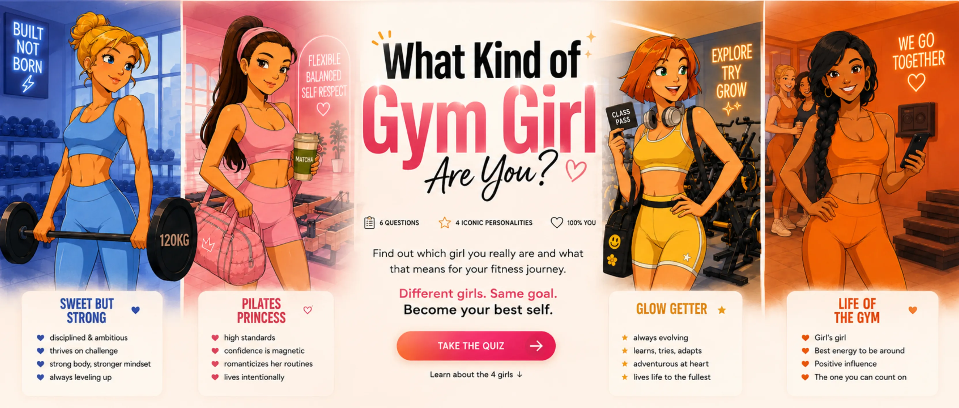 What Kind of Gym Girl Are You? — Take the quiz